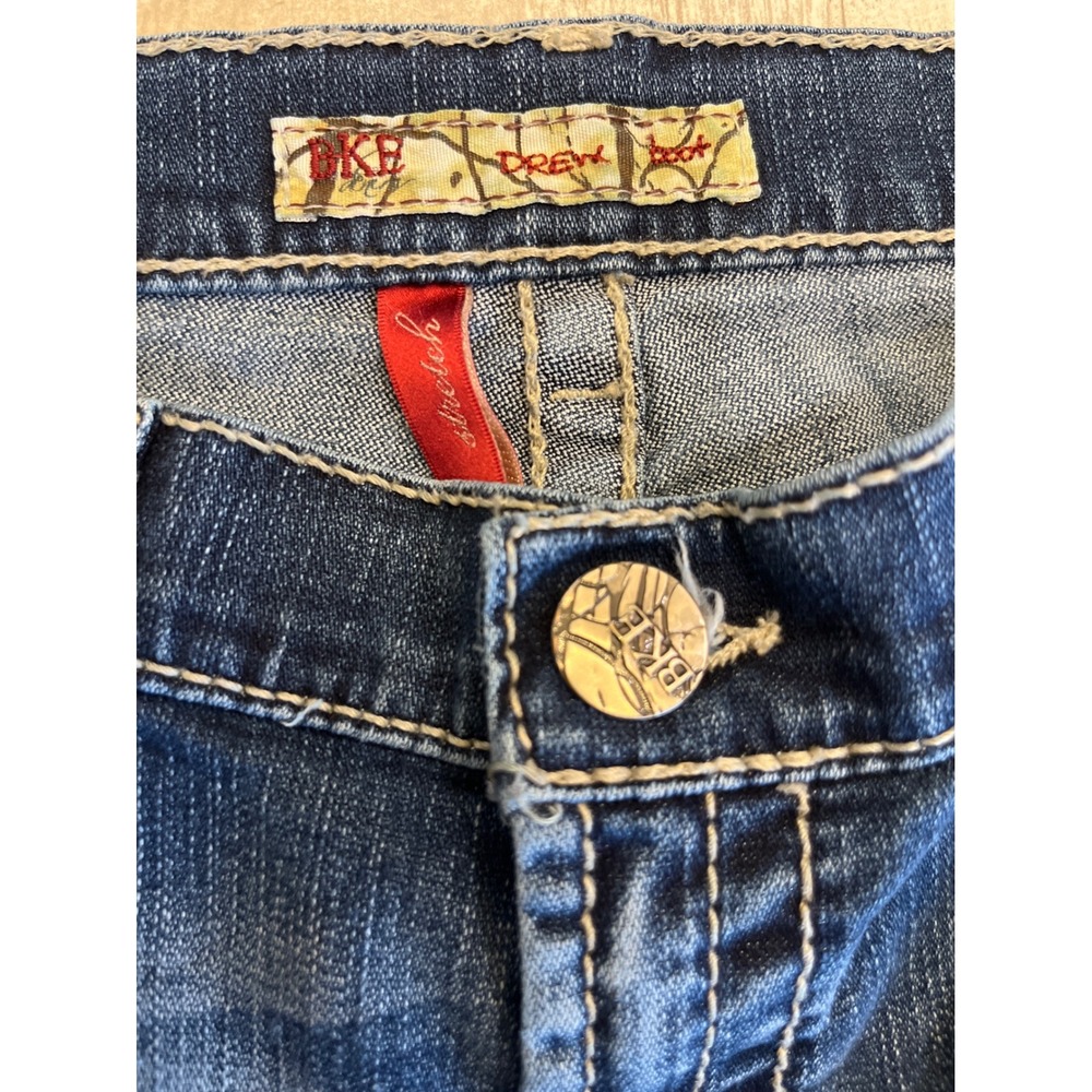 BKE Women's Jeans Drew Boot Stretch Size 30 X 33 1/2‎